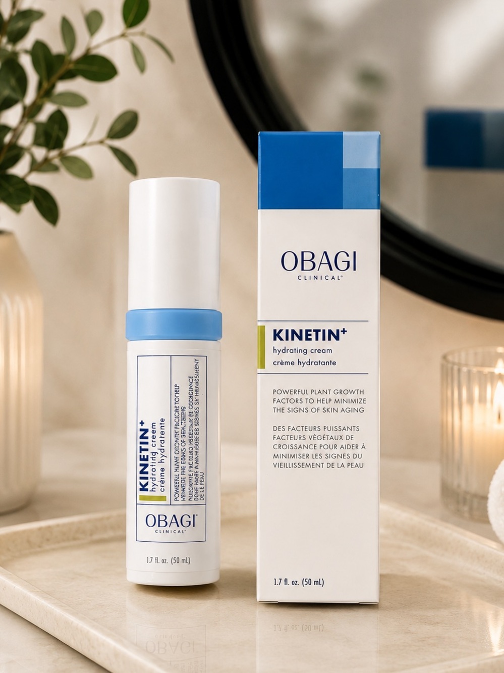 Obagi Clinical Kinetin+ Hydrating Cream – 1.7 oz / 50 mL